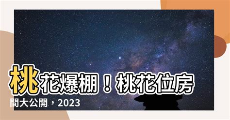 房間桃花位2023